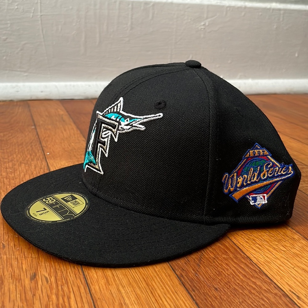 Vintage 1997 Florida Marlins World Series black hat
